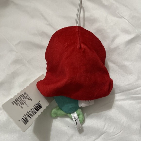 Hallmark Disney Princess Small Stars Plush Mini Ornament Ariel 4.5" Tall NWT - Picture 2 of 4